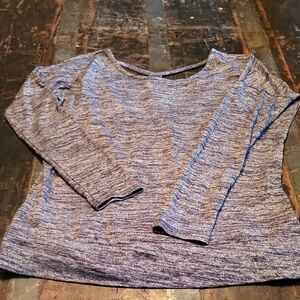 Athleta Blue Heather Women's Sweatshirt
